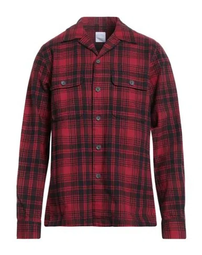 Xacus Man Shirt Red Size M Cotton