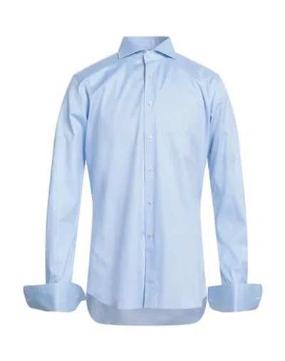 Xacus Man Shirt Sky Blue Size 15 ¾ Cotton