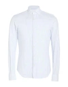 Xacus Man Shirt Sky Blue Size 15 Polyamide, Elastane