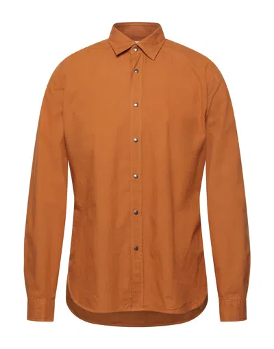 Xacus Shirts In Brown