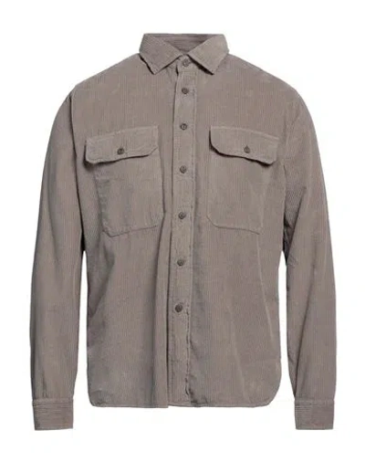 Xacus Man Shirt Dove Grey Size 16 Cotton