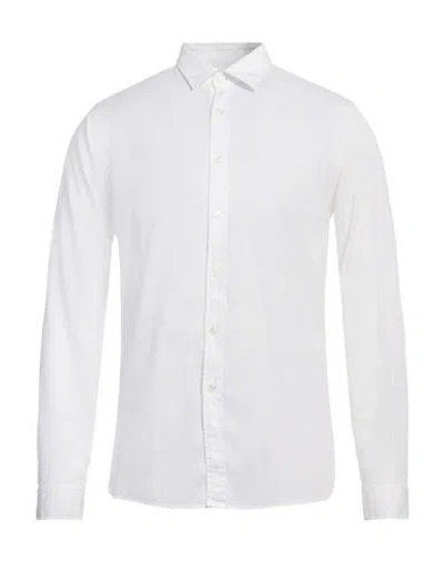 Xacus Man Shirt White Size 16 Cotton