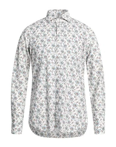 Xacus Man Shirt White Size 16 Cotton