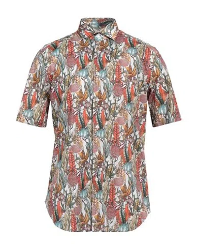 Xacus Man Shirt White Size 17 Cotton