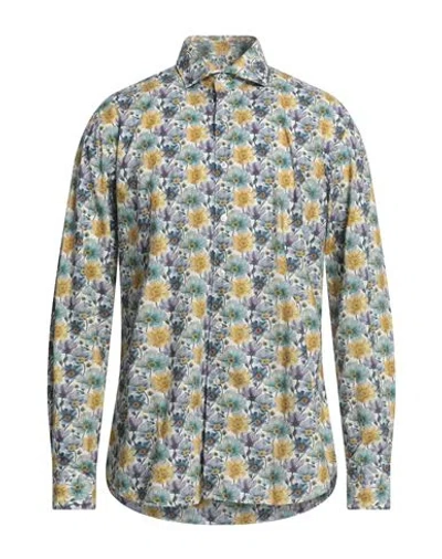 Xacus Man Shirt White Size 17 Cotton