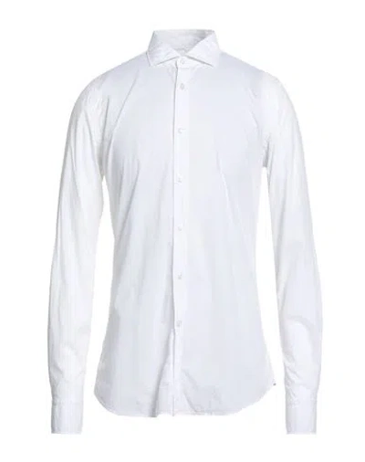 Xacus Man Shirt White Size 17 ½ Cotton