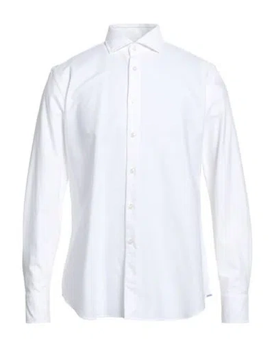 Xacus White Travel Cotton Shirt