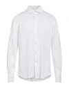 Xacus Man Shirt White Size 17 ½ Cotton In White