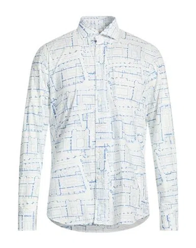 Xacus Man Shirt White Size 17 Cotton