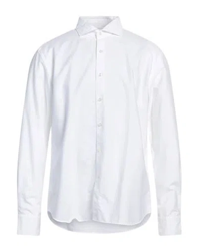 Xacus Man Shirt White Size 17 ½ Cotton