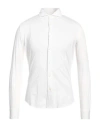 Xacus Man Shirt White Size 17 Cotton
