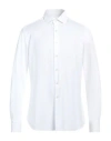 Xacus Buttoned Poplin Shirt In White