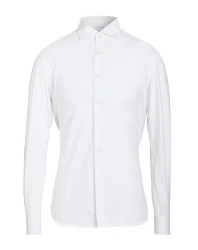 Xacus Man Shirt White Size 18 Polyamide, Elastane