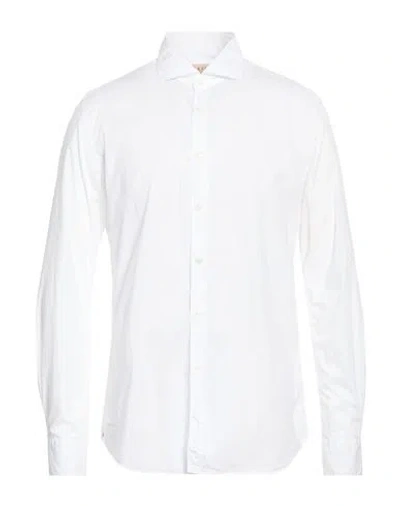 Xacus Man Shirt White Size 32 Cotton