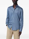 Xacus Medium Blue Shirt In Blue