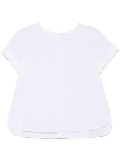 Xacus Melissa Blouse In White