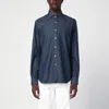 Xacus Men's Blue Blue Casual Shirt