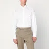 Xacus Men's Travel Cotton Shirt In White