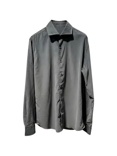 Xacus Micropana Shirt In Gray
