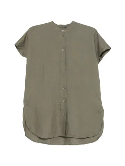 Xacus Nevil Short-sleeve Shirt In Green
