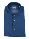 Xacus Camicia In Blue