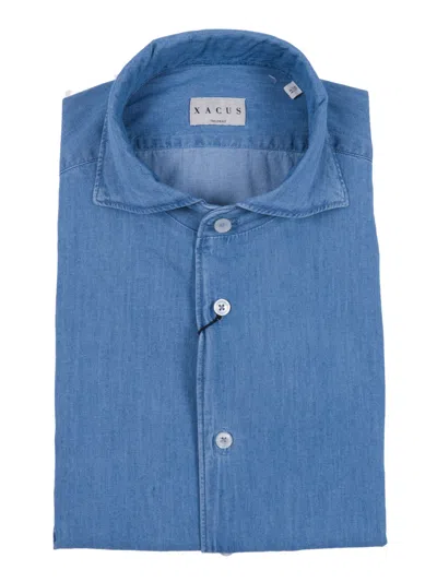 Xacus Camicia In Blue