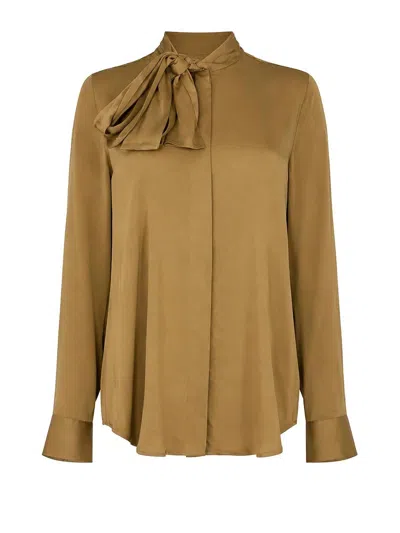 Xacus Paloma Shirt In Camel
