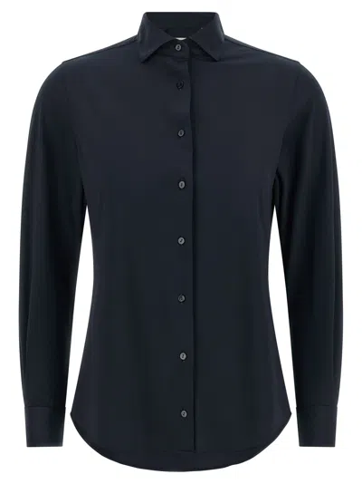 Xacus Pina Shirt And Blouse Blue In Black