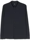 Xacus Press-stud Longsleeved Shirt In Blue