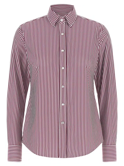 Xacus 'sarakt' Shirt - 'active' Line In Burgundy