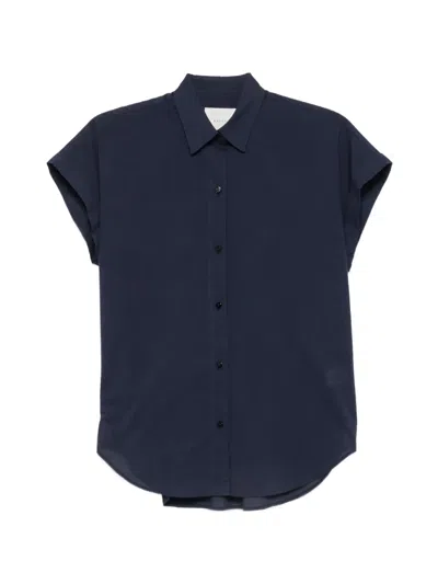 Xacus Sheila Short-sleeve Shirt In Blue