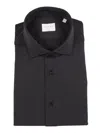 Xacus Button-down Shirt In Black