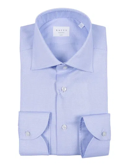 Xacus Blue Shirt In Multi