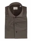Xacus Buttoned Shirt In Brown