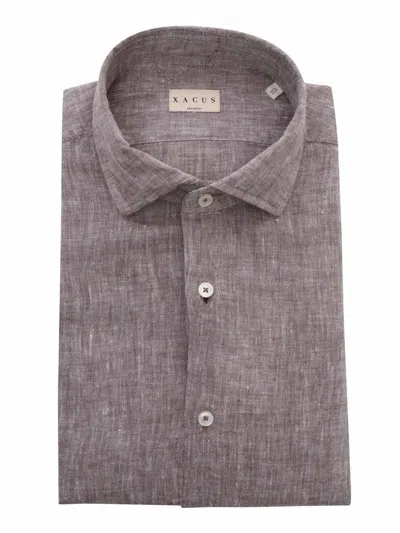 Xacus Shirt In Brown