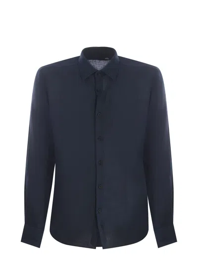 Xacus Shirt  In Blue