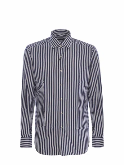 Xacus Shirt  In Blue
