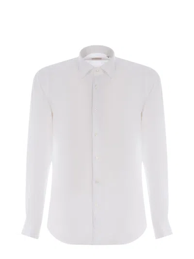 Xacus Washed Shirt In White