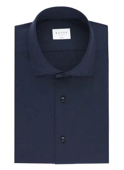 Xacus Tailor Shirt In Blue