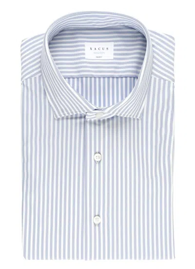 Xacus Tailor Shirt In Blue