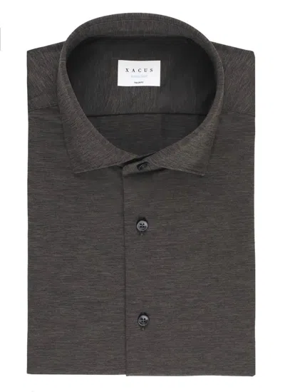 Xacus Long-sleeve Shirt In Gray