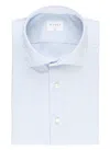 Xacus Striped Shirt In Blue