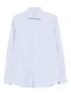 Xacus Textured Shirt In Blue