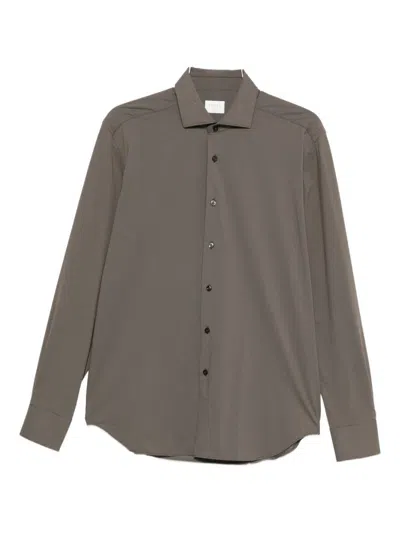Xacus Long Sleeve Shirt In Gray