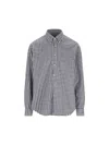 Xacus Gingham-print Shirt In Blue