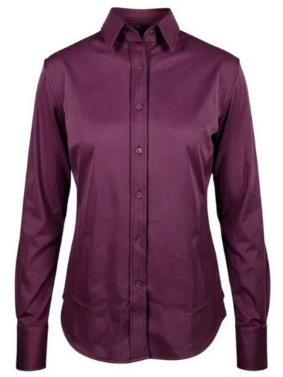 Xacus Shirts Bordeaux In Bordeaux Marroni