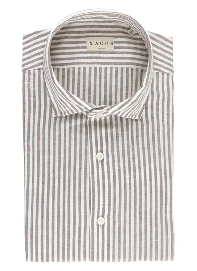 Xacus Shirts In Brown