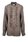 Xacus Shirts Brown