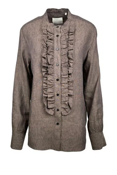 Xacus Shirts Brown