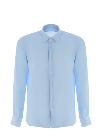Xacus Shirt  In Blue